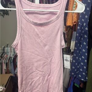 American Eagle Outfitters Pink Tank Top